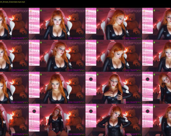 hellamoon — 21 minute Chaturbate female webcam recording, 1080p, Aug 21, 2021