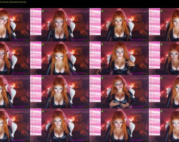 hellamoon — 70 minute Chaturbate female webcam recording, 1080p, Aug 22, 2021